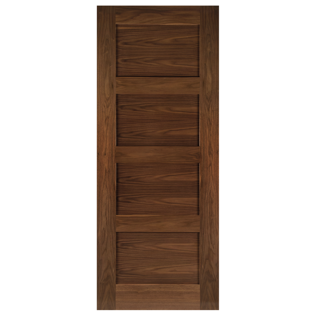 Coventry Prefinished Walnut Fire Door
