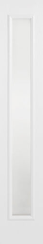 Sidelight 1L Frosted Pre-Finished White Doors 356 x 2032