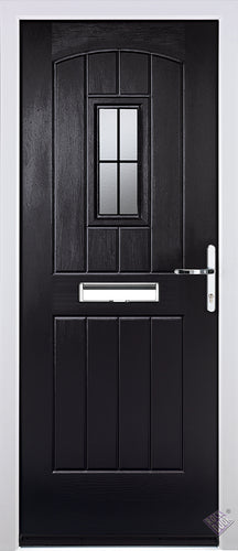 Rockdoor Ultimate - English Cottage Square Lead Glazed Composite Door Set