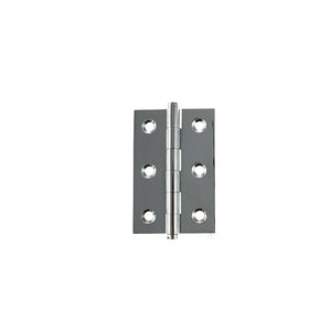Atlantic Butt Hinges 3" x 2" x 2.2mm inc Screws - Polished Chrome