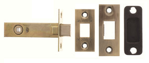Atlantic Bolt Through Tubular Deadbolt 2.5" - Antique Brass