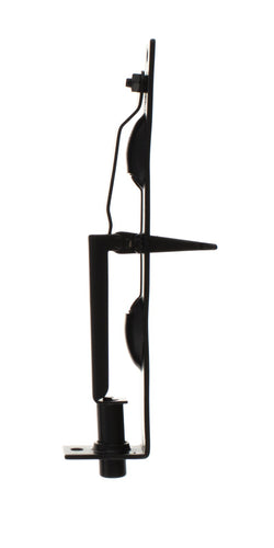 Atlantic Lever Action Flush Bolt 150mm - Matt Black