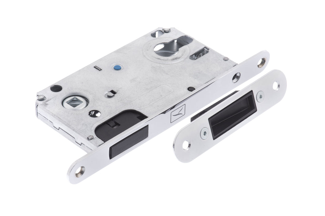Atlantic Italian Magnetic Euro Profile Sashlock with adjustable strikeplate - Polished Chrome