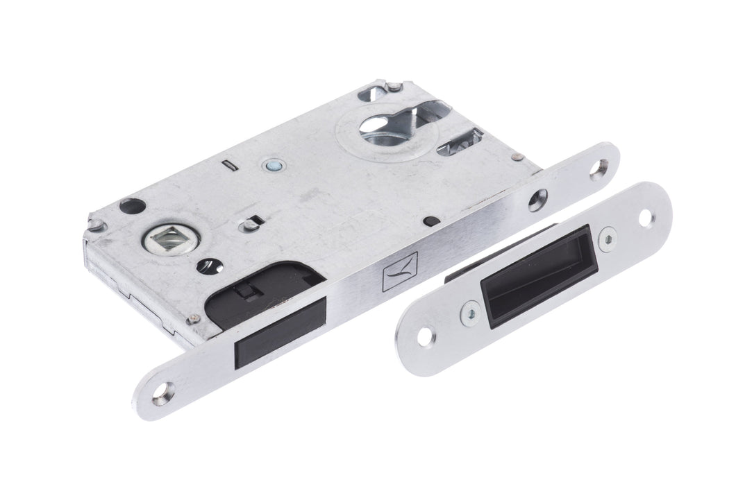 Atlantic Italian Magnetic Euro Profile Sashlock with adjustable strikeplate - Satin Chrome