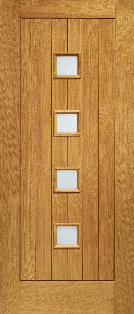 Oak Siena with Obscure Glass