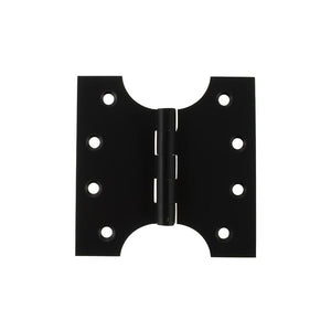 Atlantic (Solid Brass) Parliament Hinges 4" x 2" x 4" - Matt Black