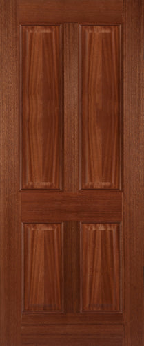 External Hardwood Colonial 4 Panel