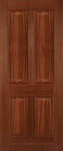 External Hardwood Colonial 4 Panel