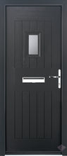 Load image into Gallery viewer, Rockdoor Ultimate - Arcacia Clear Glazed Composite Door Set