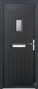 Rockdoor Ultimate - Arcacia Clear Glazed Composite Door Set