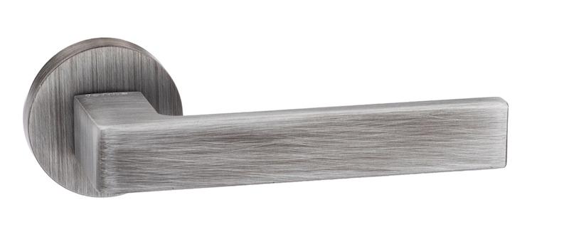 Forme Asti Designer Lever on Minimal Round Rose - Urban Graphite