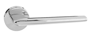 Forme Boston Designer Lever on Minimal Round Rose - Polished Chrome