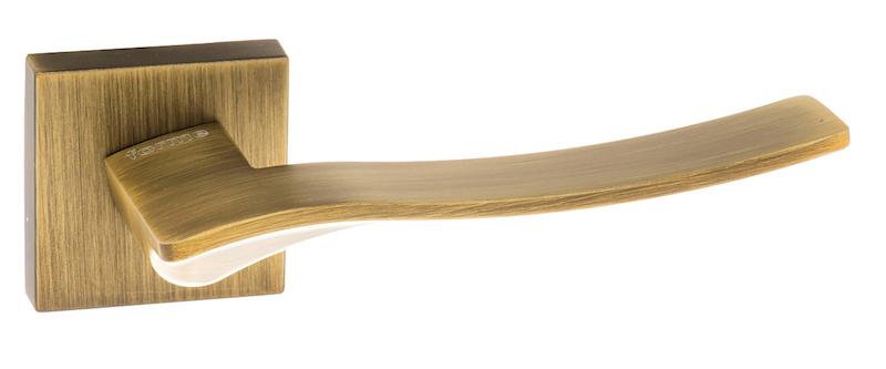 Forme Olimpia Designer Lever on Minimal Square Rose - Yester Bronze