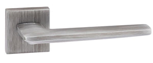 Forme Boston Designer Lever on Minimal Square Rose - Urban Graphite