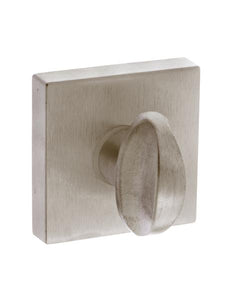 Forme WC Turn and Release on Minimal Square Rose - Satin Nickel