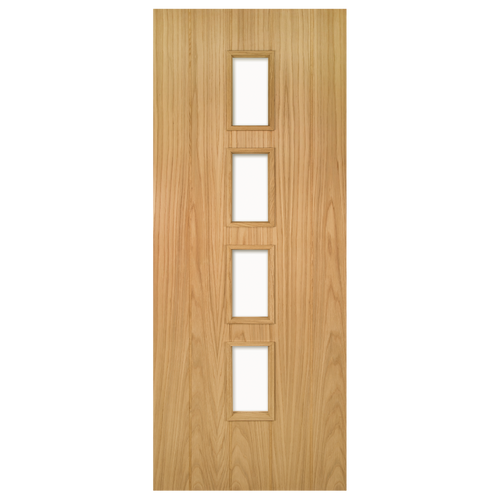 Galway Unfinished Oak UnGlazed Fire Door