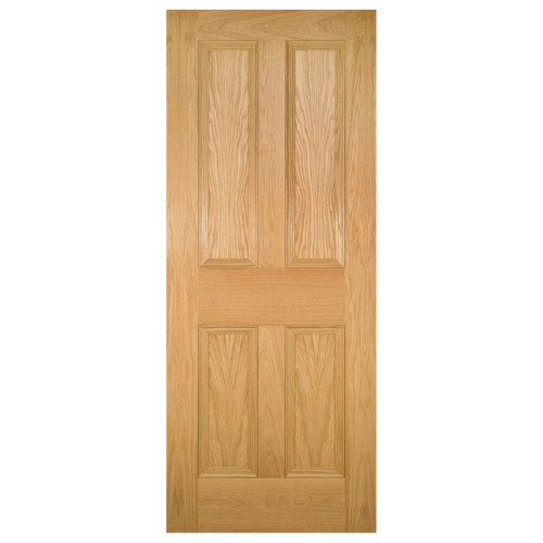 Kingston Unfinished Oak Fire Door