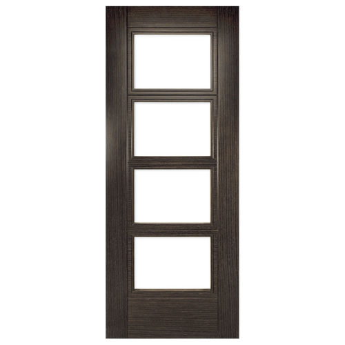 Montreal Dark Grey Ash Glazed Fire Door