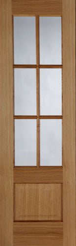 Hampstead 6 Light Glazed Prefinished Oak