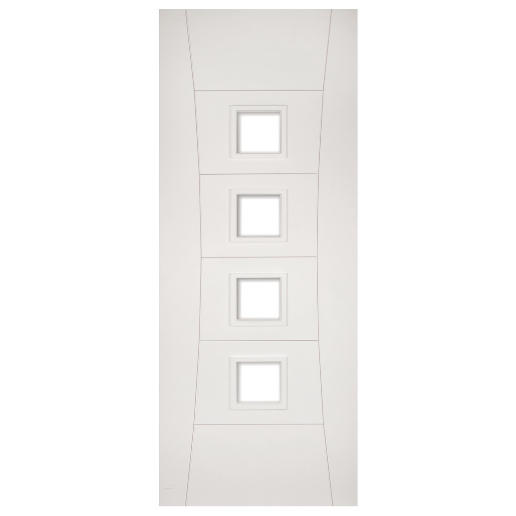 Pamplona White Primed UnGlazed Fire Door