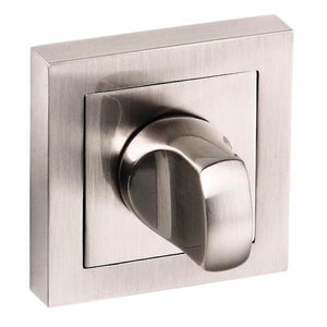 Senza Pari WC Turn and Release on Flush Square Rose - Satin Nickel