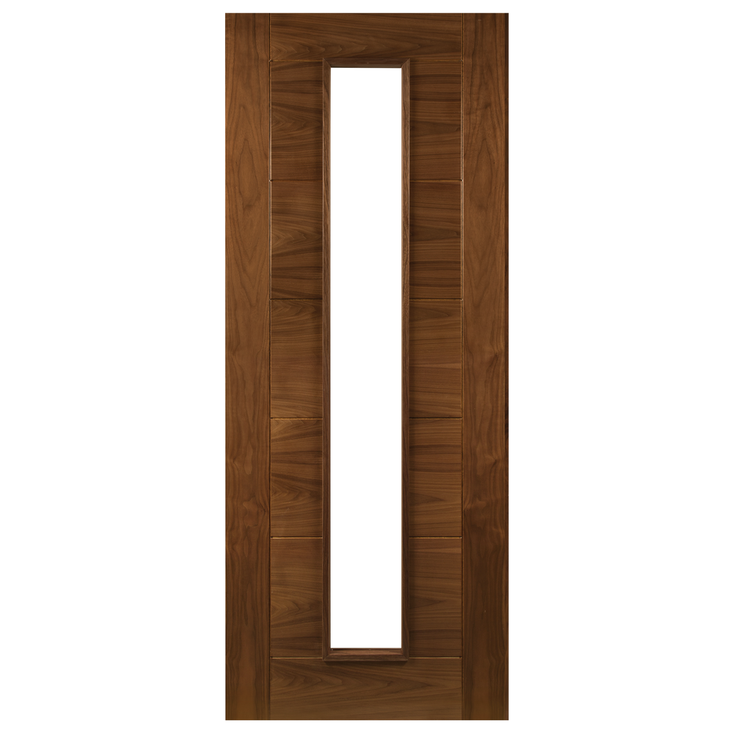 Seville Prefinished Walnut UnGlazed Fire Door