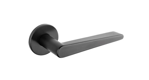 Tupai 5S Line 1967 Designer Lever on Round Rose - Matt Black