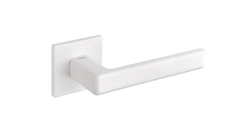 Tupai 5S Line 3095 Designer Lever on Square Rose - White