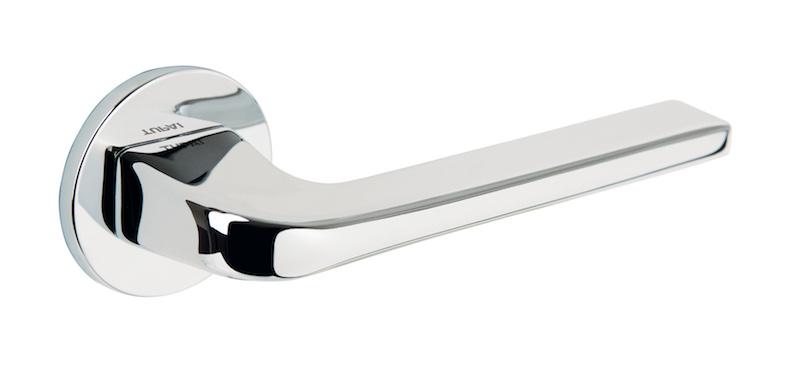 Tupai 5S Line 4007 Designer Lever on Round Rose - Polished Chrome