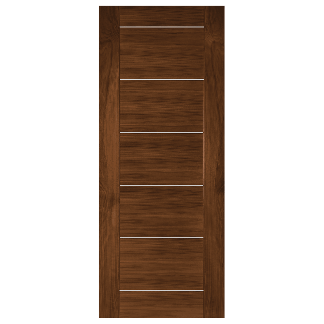 Valencia Prefinished Walnut Fire Door