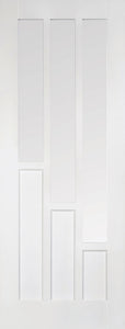 Coventry Glazed White Primed Solid Core
