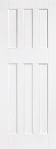 DX 60's Style White Primed Solid Core