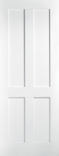 London White Primed Solid Core