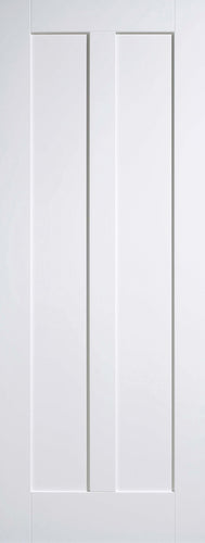 Maine White Primed Solid Core