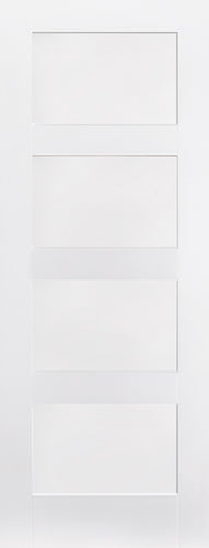Shaker 4 Panel White