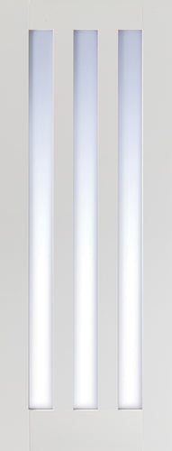 Utah White Primed Solid Core Glazed