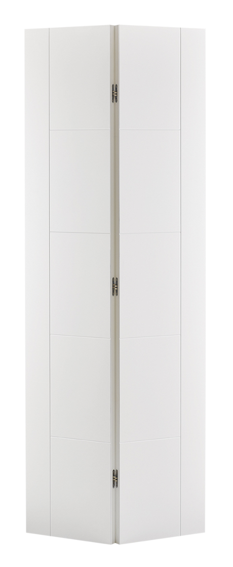 Vancouver Bi-Fold White Primed Solid Core