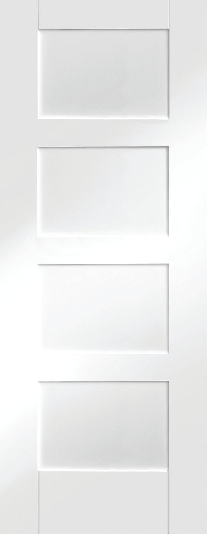 Contemporary 4 Panel White Primed