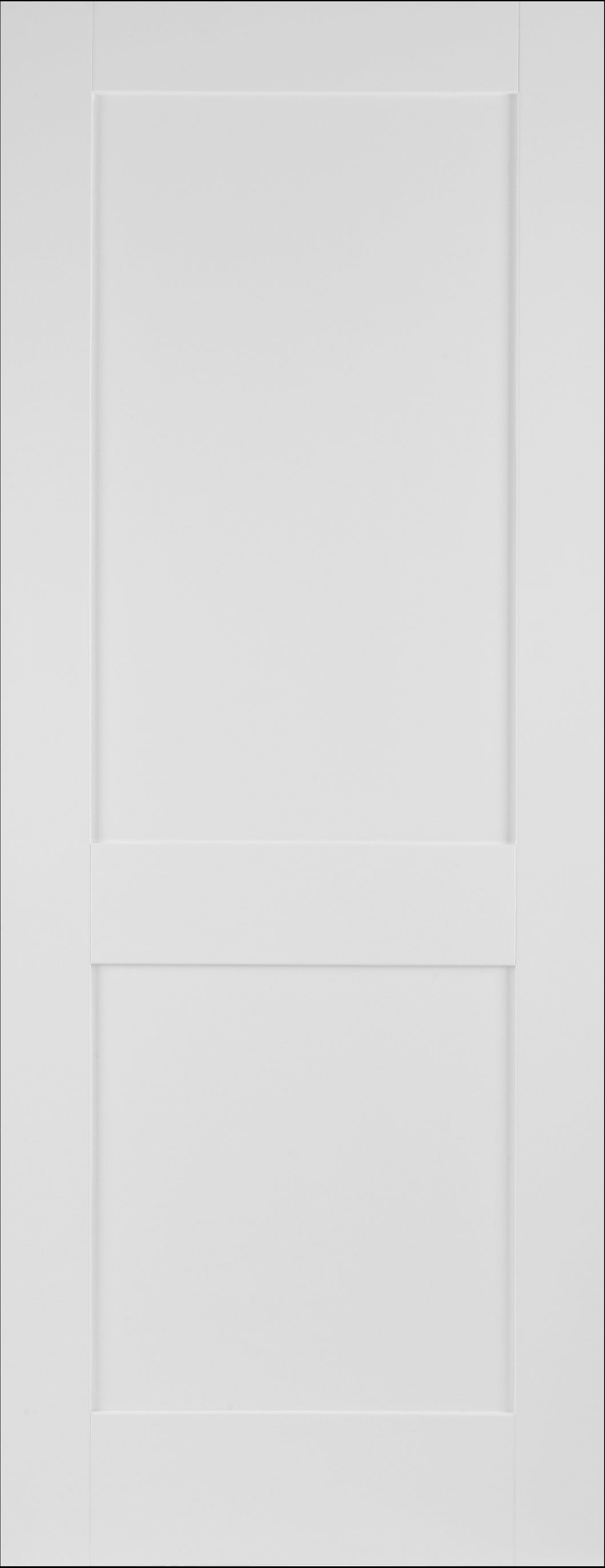 Shaker 2 Panel White Primed