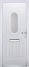 Load image into Gallery viewer, Rockdoor Ultimate - Arcacia Clear Glazed Composite Door Set