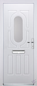 Rockdoor Ultimate - Arcacia Clear Glazed Composite Door Set