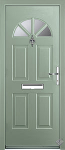 Rockdoor Ultimate - Arcacia Clear Glazed Composite Door Set