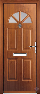 Rockdoor Ultimate - Arcacia Clear Glazed Composite Door Set