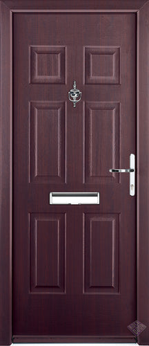 Rockdoor Ultimate - Colonial Solid Composite Door Set