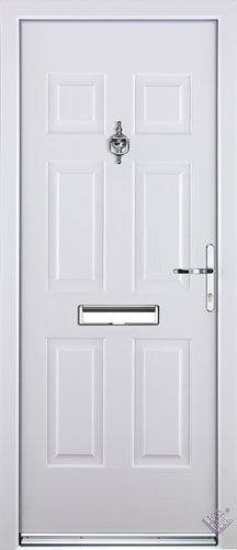 Rockdoor Ultimate - Colonial Solid Composite Door Set