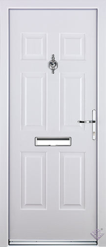 Rockdoor Ultimate - Colonial Solid Composite Door Set