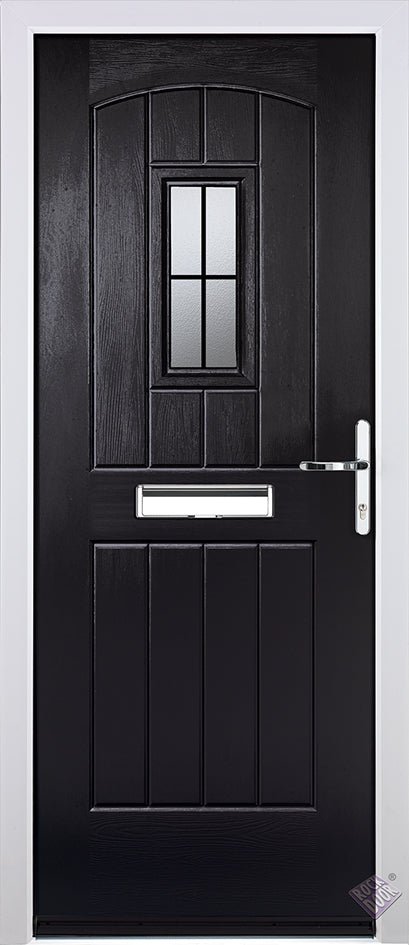 Rockdoor Ultimate - English Cottage Square Lead Glazed Composite Door Set