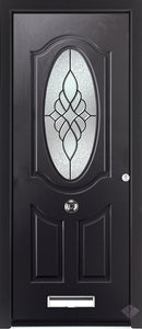 Rockdoor Ultimate - Montana Renaissance Glazed Composite Door Set