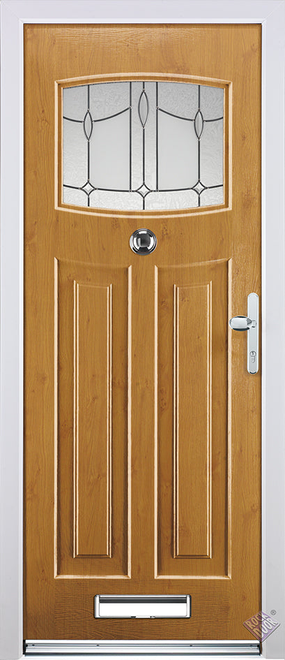 Rockdoor Ultimate - Neward Lantern Glazed Composite Door Set